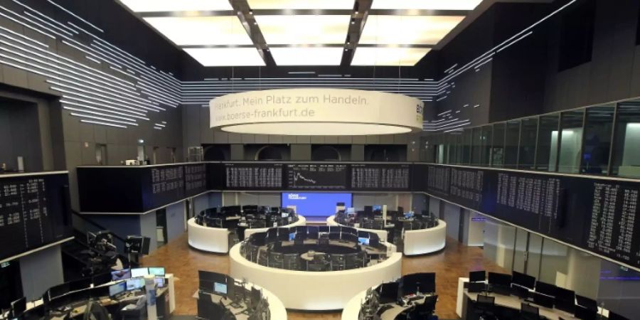 Die Deutsche Börse in Frankfurt am Main.