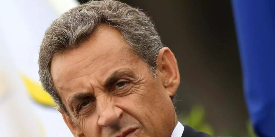 Der vor rund zwei Monaten unterbrochene Prozess gegen Frankreichs Ex-Staatschef Nicolas Sarkozy wird in Paris fortgesetzt (Archiv). Foto: Eddy Lemaistre/EPA/dpa