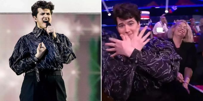 ESC-Dritter - Gjon's Tears dankt mit Doppeladler für Albaner-Punkte