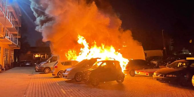 Personen wurden bei diesem Brand keine verletzt. Kantonspolizei Basel-Landschaft
