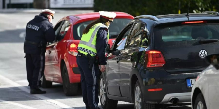 Kontrollen an der deutsch-österreichischen Grenze