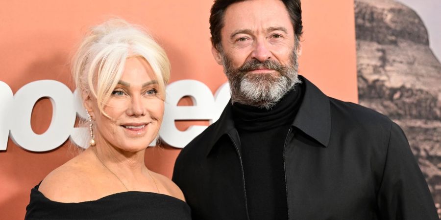 Hugh Jackman und Deborra-Lee Furness Jackman in New York.