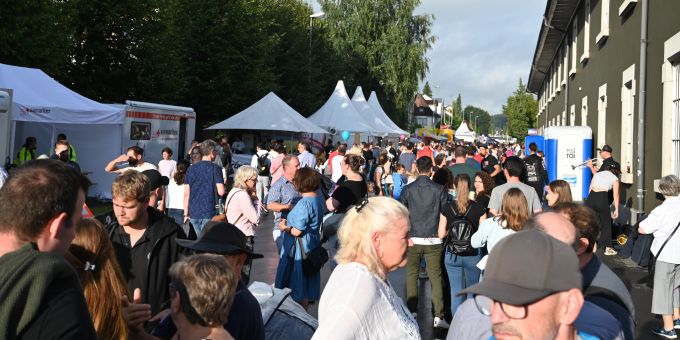 Zahlreiche Menschen besuchten das Stadtfest in Rapperswil-Jona. rapperswil-jona