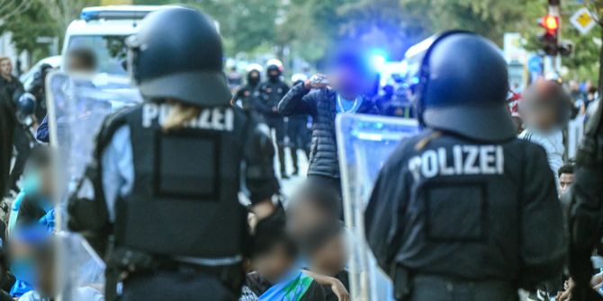 Eritrea Ausschreitungen Stuttgart Polizei