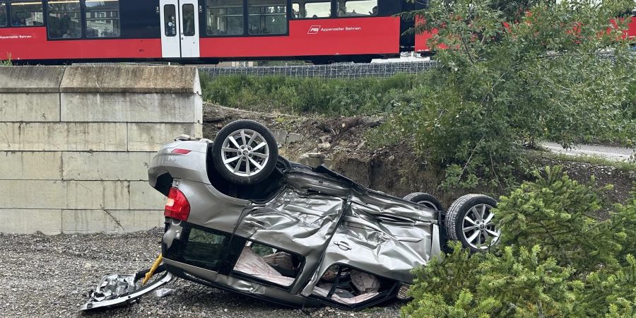 Kollision mit Bahn