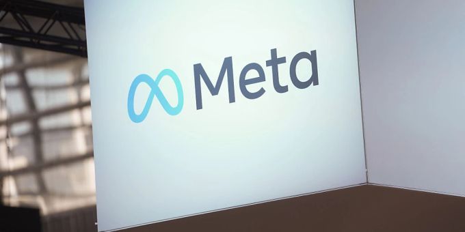 Das Logo des Facebook-Konzerns Meta. (Archivbild) Meta