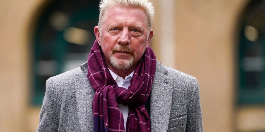 Der ehemalige Tennis-Profi Boris Becker trifft zu seinem Strafprozess vor einem Londoner Gericht ein.