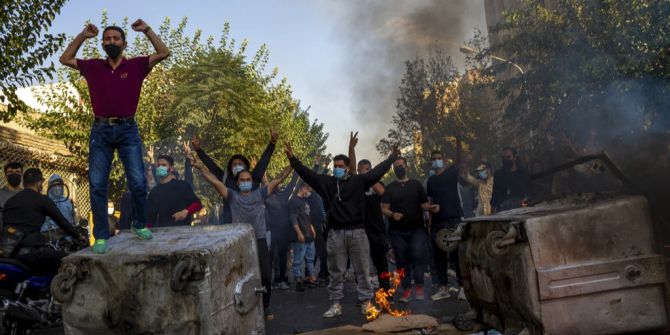 Iran Proteste Demonstranten