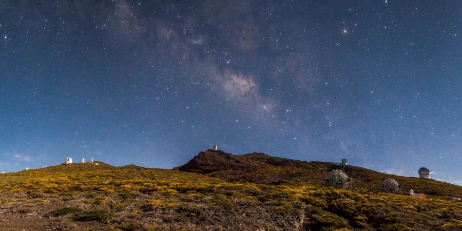 Wenig Licht am Boden und freie Sicht in den Himmel: La Palma vermarktet sich als ideales Reiseziel für Sternenbeobachter.