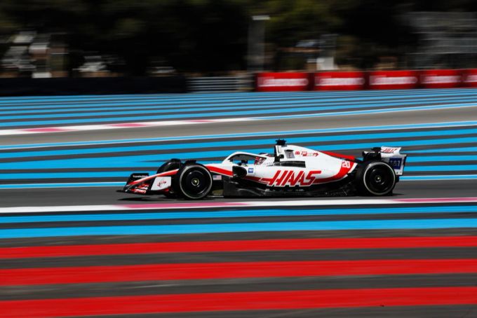 Kevin Magnussen fährt am Grand Prix von Frankreich, aufgenommen am 24. Juli 2022 in Le Castellet. Kevin Magnussen
