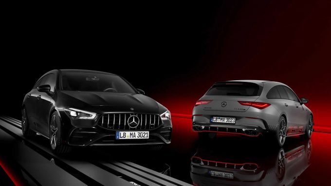 Mit den bis zu 421PS-starken AMG-Varianten und dem Hybriden gibt es insgesamt sieben Benziner und drei Diesel im Programm Mercedes-Benz CLA 45 AMG