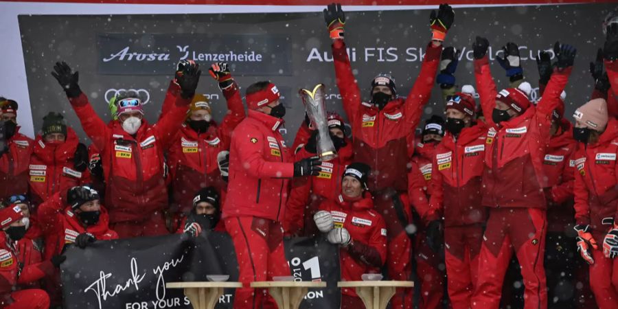 Auch in diesem Jahr will das Swiss Ski Kader wieder ganz vorne angreifen.