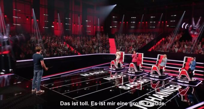 Die Jury ist begeistert von James Blunt. James Blunt