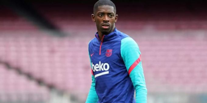 Dembele hat sich bei seinem Comeback nach mehrmonatiger Zwangspause direkt erneut verletzt. Foto: Joan Valls/Zuma Press/dpa Dembele auf Liste von Eintracht Frankfurt
