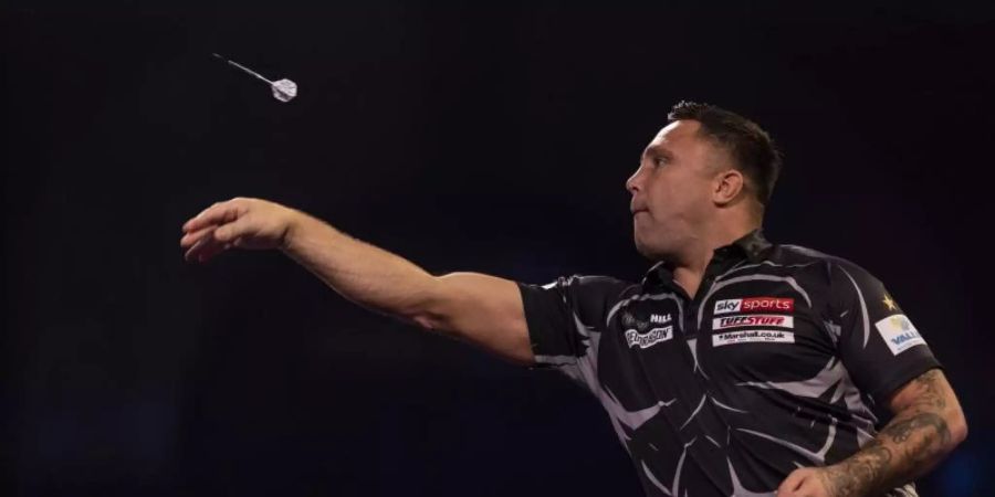 Gerwyn Price kann sich eine WM in Wales vorstellen. Foto: Steven Paston/PA Wire/dpa