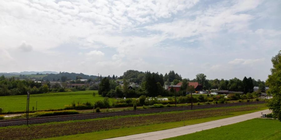 Aussicht über die Gemeinde Bürglen (TG).