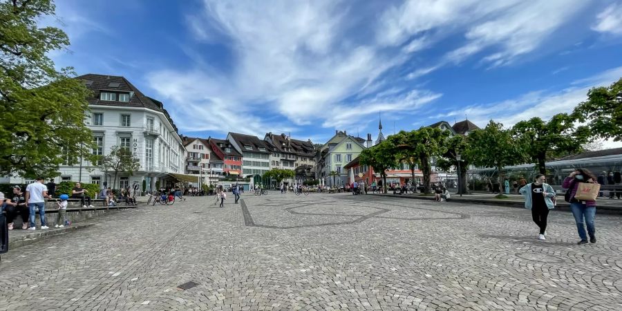 Altstadtmarkt in Zug.