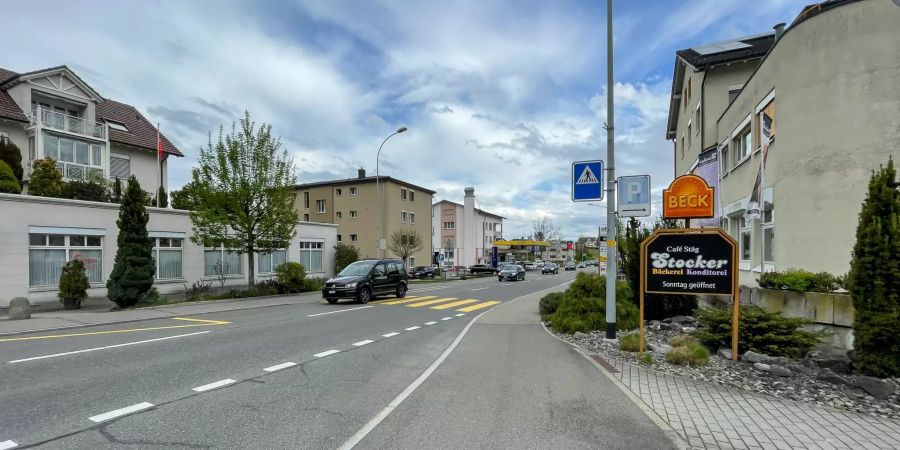 Das Dorfzentrum der Gemeinde Neuenkirch.