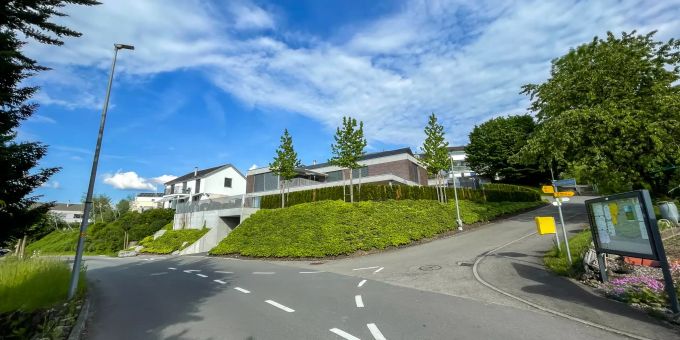 Das Dorfzentrum von Honau. Das Dorfzentrum von Honau.