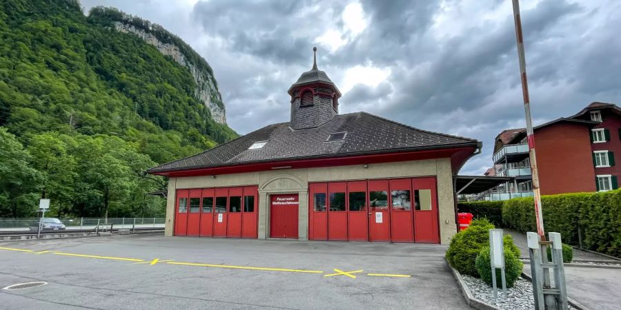 Feuerwehr Wolfenschiessen.