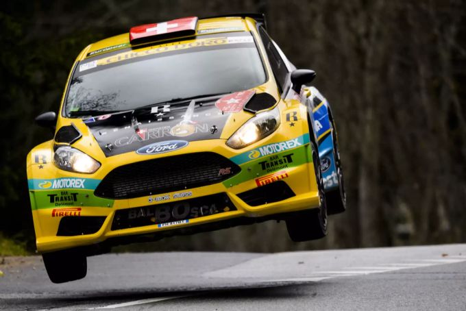 Carron an der Rallye international du Valais 2017 Rallye international du Valais