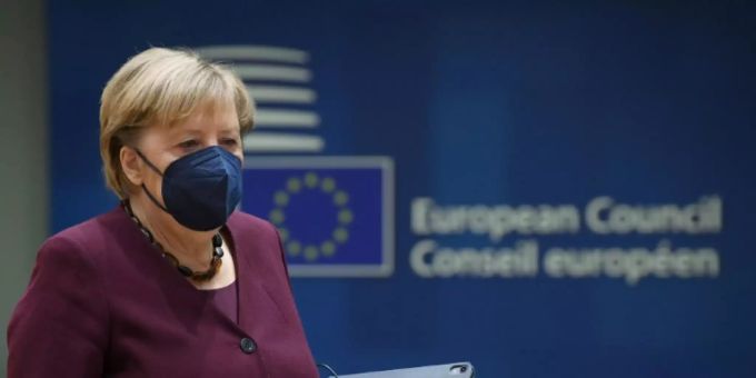 Angela Merkel bei ihrem wohl letzten EU-Gipfel Angela Merkel bei ihrem wohl letzten EU-Gipfel
