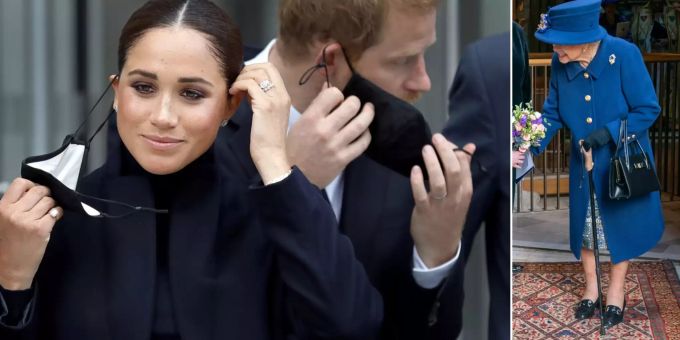 Fans von Meghan Markle verbreiten böse Kommentare über die Queen. meghan markle