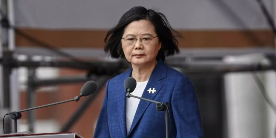 Taiwan's President Tsai Ing-wen has said the island will not bow to Chinese pressure