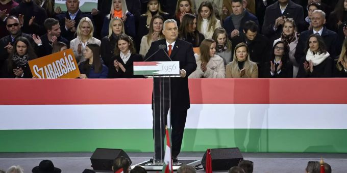 Ungarns Ministerpräsident Viktor Urban. viktor orban