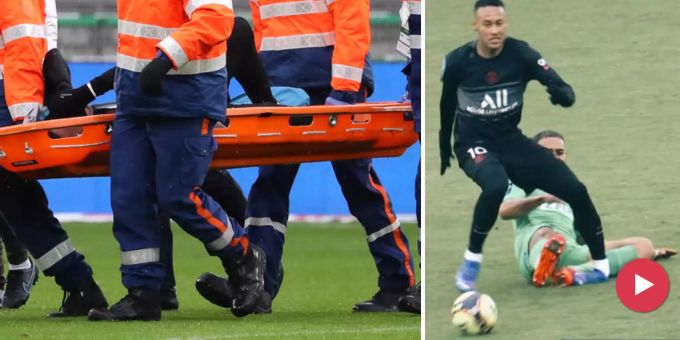 «Komme besser zurück» - Neymar verletzt vom Feld getragen