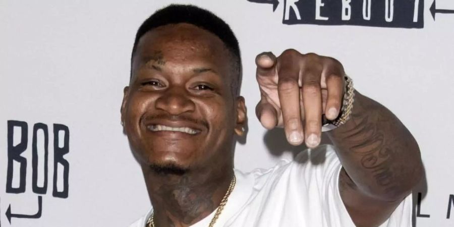 Der US-Rapper Slim 400 ist Angaben der Polizei in Kalifornien durch Schüsse getötet worden. Foto: Charlie Steffens/ZUMA Wire/dpa