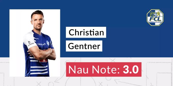 Die Nau-Note für Christian Gentner vom FC Luzern. Christian Gentner