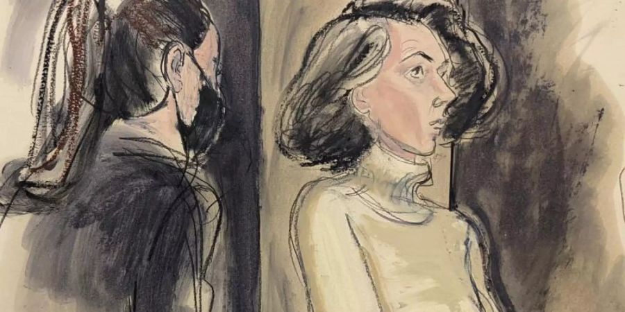 Der ursprünglich auf sechs Wochen angesetzte Prozess gegen Ghislaine Maxwell könnte deutlich früher zu Ende gehen. Foto: Elizabeth Williams/AP/dpa