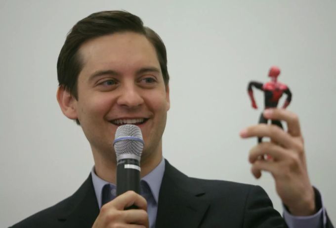 Tobey Maguire, der erste Spider-Man. spider-man