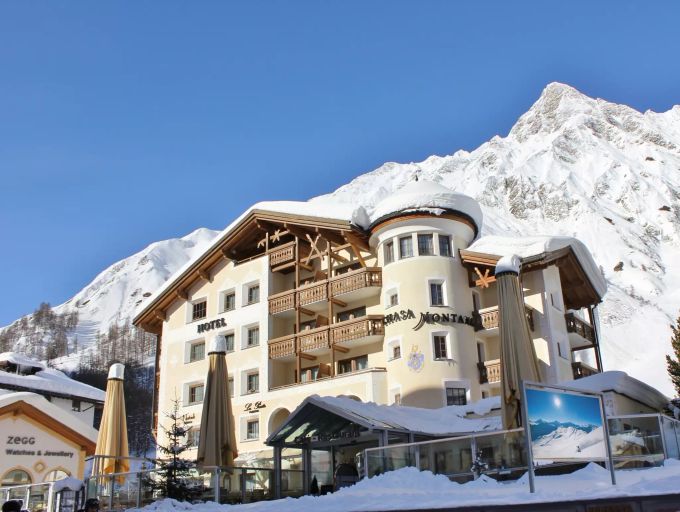 Das Hotel Chasa Montana. Das Hotel Chasa Montana