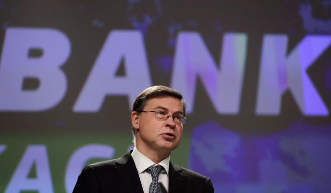 EU-Wirtschaftskommissar Valdis Dombrovskis Valdis Dombrovskis