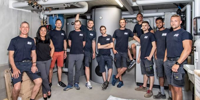 Das Team der Michel & Weber AG in Solothurn. Michel & Weber AG
