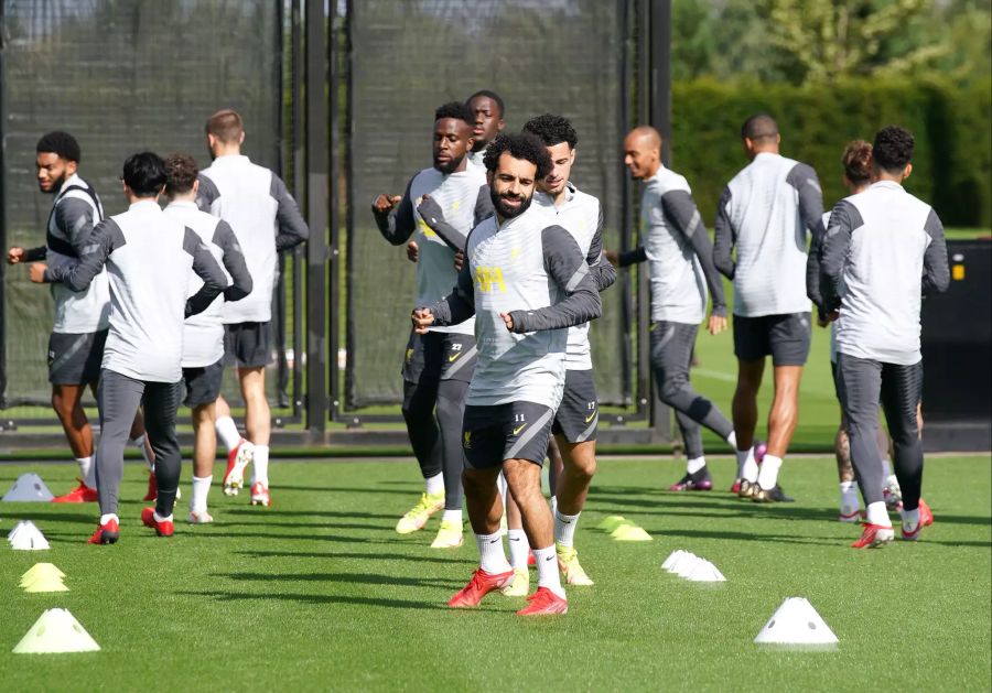 Premier League Training Liverpool