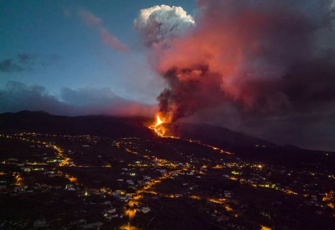 Der Vulkan auf La Palma. la palma
