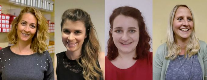 Das Team von Hairstyle Kaufmann, Herisau (v.l.): Sandra Kaufmann, Karin Leutenegger, Rebecca Heierli und Manuela Inauen. Hairstyle Kaufmann Herisau