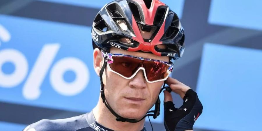 Chris Froome ist erstmals seit 2018 wieder bei der Tour am Start. Foto: Fabio Ferrari/LaPresse via AP/dpa