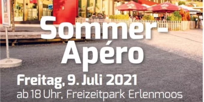 Der traditionelle Sommer-Apéro der Gemeinde Wollerau findet am Freitag, 9. Juli 2021, im Freizeitpark Erlenmoos statt. Wollerau