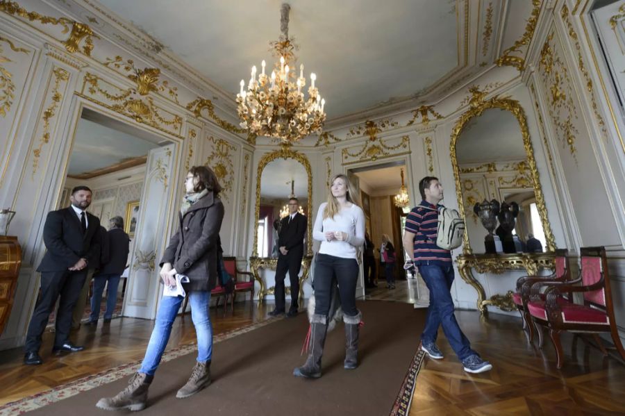 So sieht es in der Villa La Grange aus.