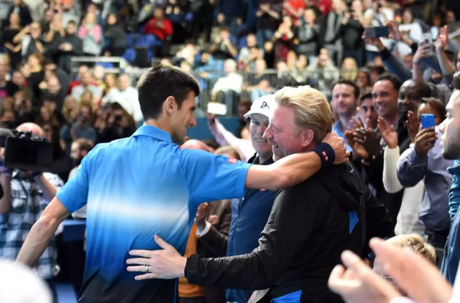 Novak Djokovic Boris Becker