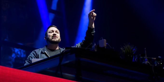 Fritz Kalkbrenner wird Freitagnacht auf der Sternenbühne des Openair St. Gallen stehen. (Archivbild) Fritz Kalkbrenner Gurten 2017