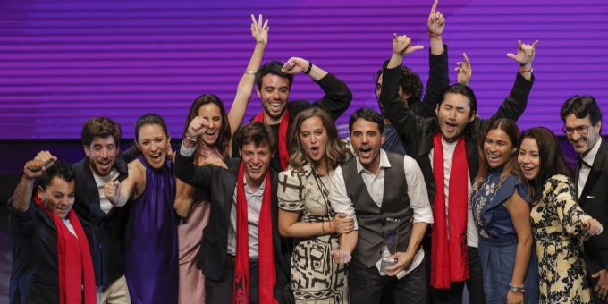 Die Crew des Central in Lima freute sich über die Auszeichnung. Preisträger world's best restaurants