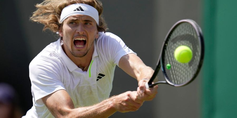 Setzte sich in der zweiten Runde gegen den Japaner Yosuke Watanuki durch: Alexander Zverev.