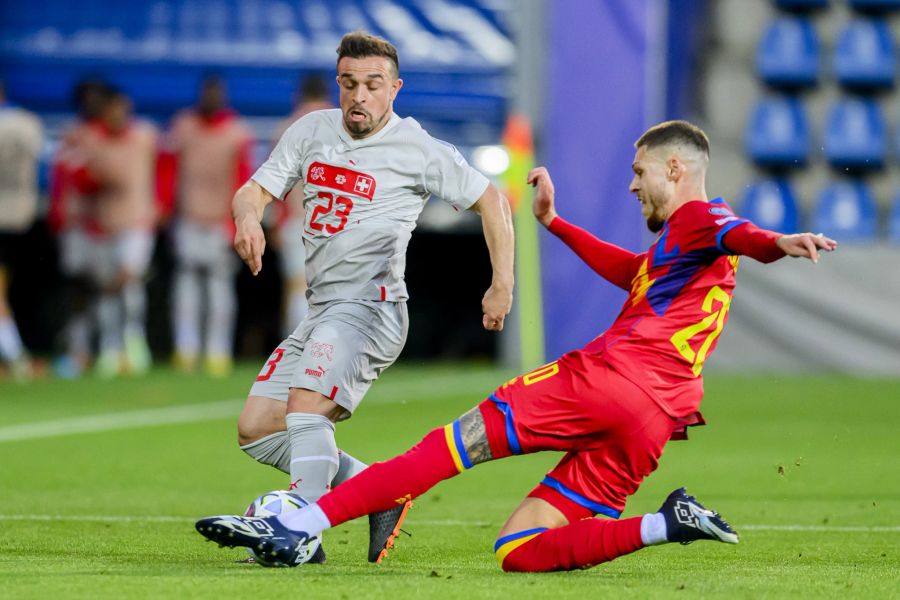 Der Schweizer Xherdan Shaqiri während dem EM-Qualifikationsspiel gegen Andorra.