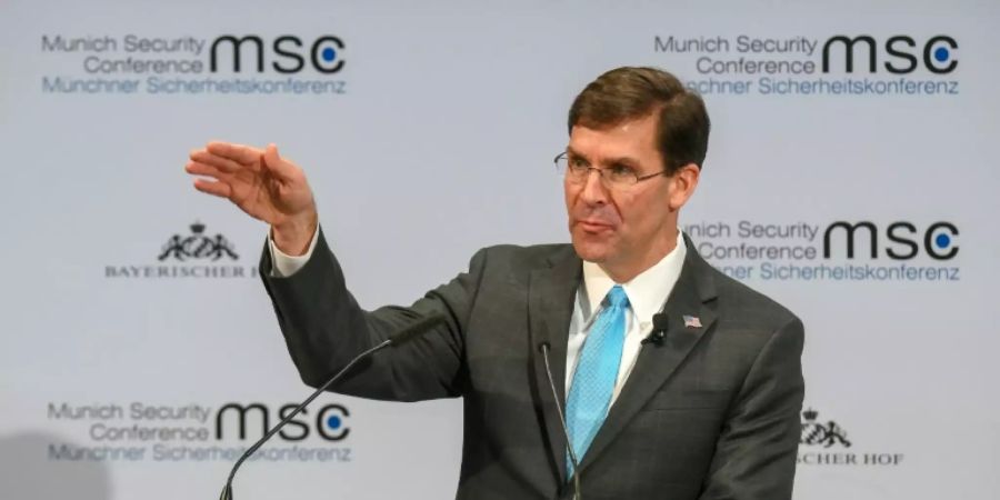 Mark Esper bei der Münchner Sicherheitskonferenz