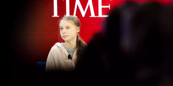 Greta Thunberg Davos WEF